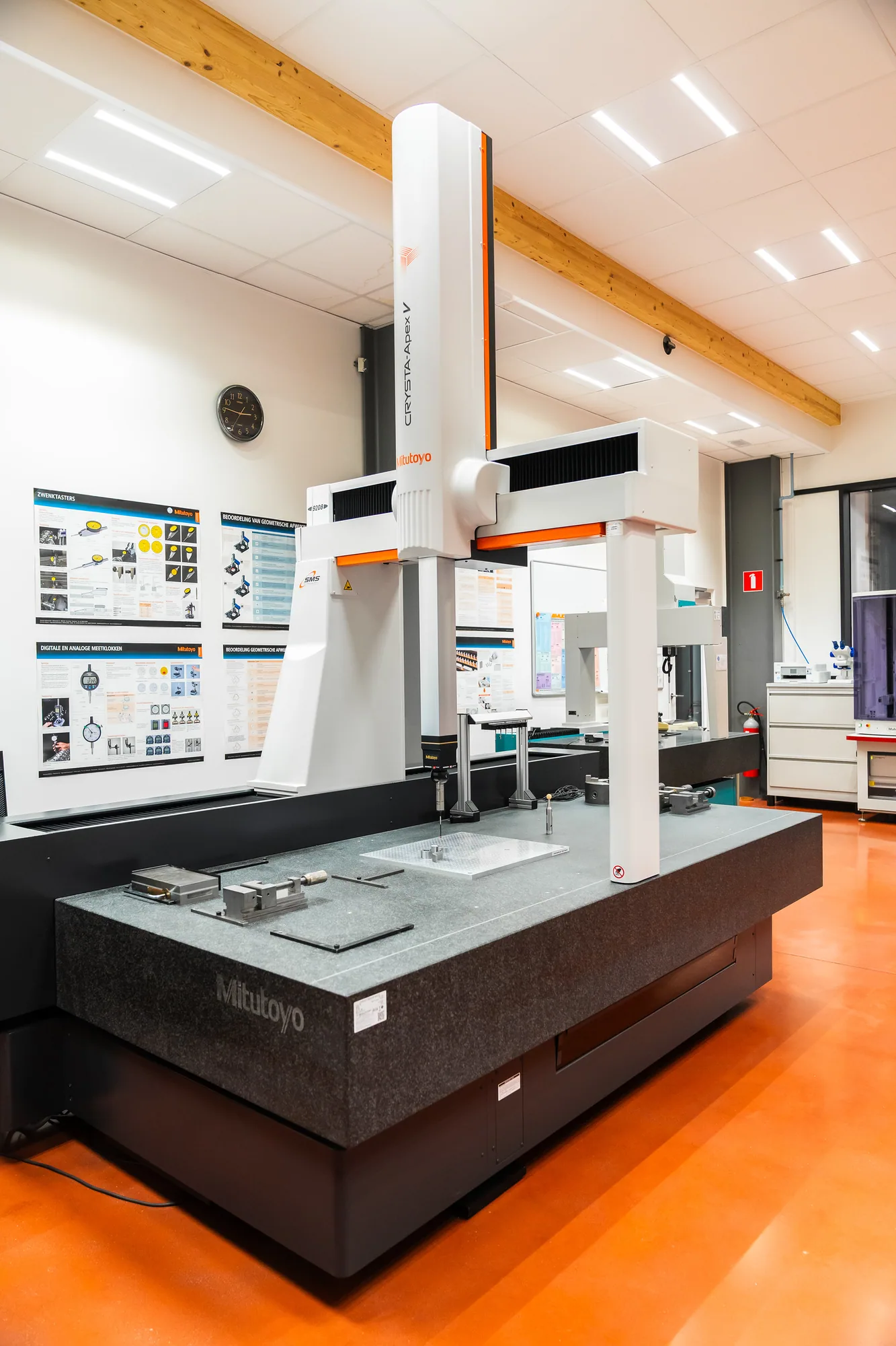 3D-meetmachine in de controleruimte
